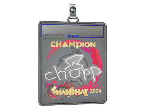 Sticker Slab chopper Champion Shanghai 2024