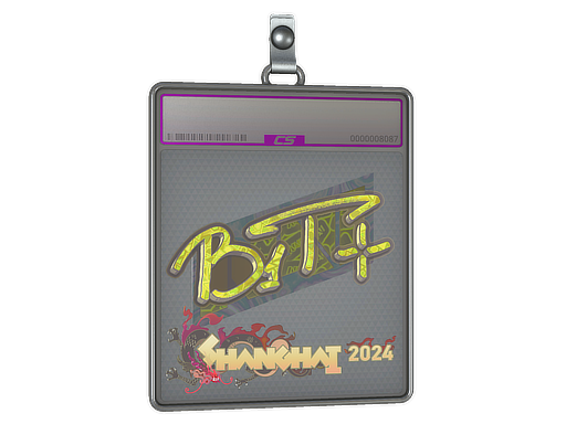 Sticker Slab b1t Holo Shanghai 2024