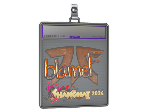 Sticker Slab blameF Glitter Shanghai 2024