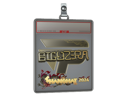 Sticker Slab biguzera Gold Shanghai 2024