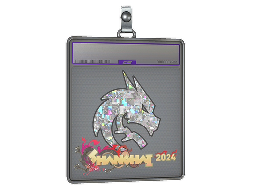 Sticker Slab Team Spirit Glitter Shanghai 2024