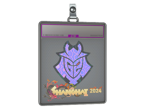 Sticker Slab G2 Esports Holo Shanghai 2024