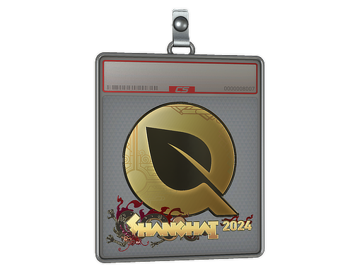 Sticker Slab FlyQuest Gold Shanghai 2024