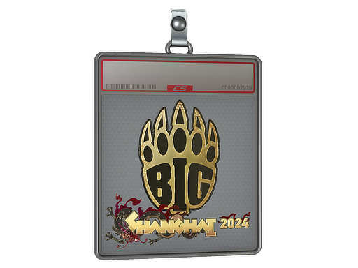 Sticker Slab BIG Gold Shanghai 2024