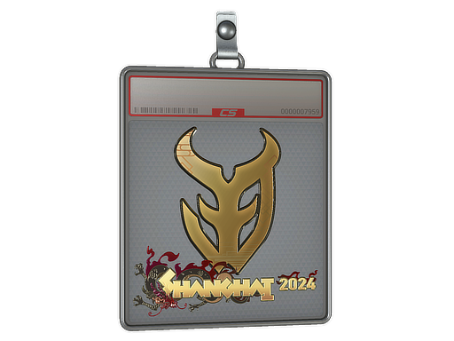 Sticker Slab 3DMAX Gold Shanghai 2024