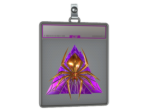 Sticker Slab Gold Web