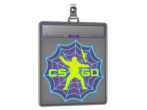 Sticker Slab Web Stuck Holo