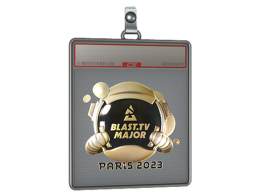 Sticker Slab BLAST.tv Gold Paris 2023