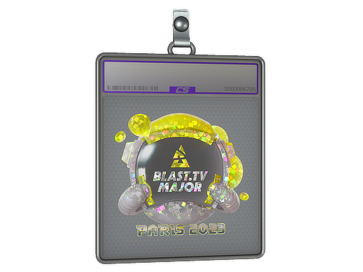 Sticker Slab BLAST.tv Glitter Paris 2023