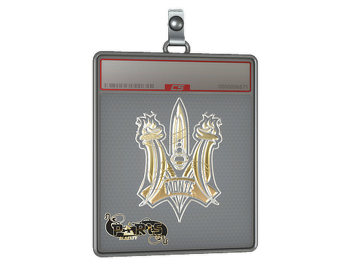 Sticker Slab Monte Gold Paris 2023