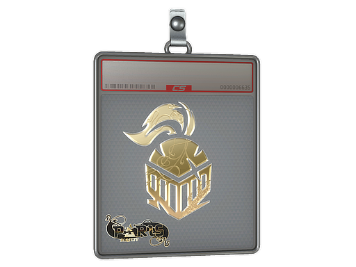 Sticker Slab Into The Breach Gold Paris 2023