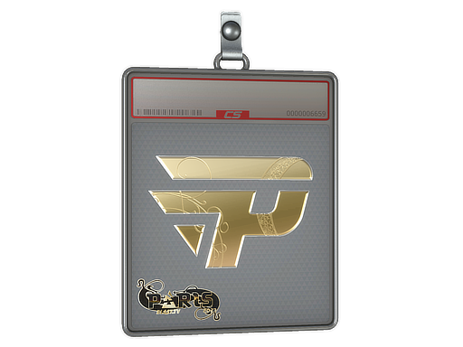 Sticker Slab paiN Gaming Gold Paris 2023