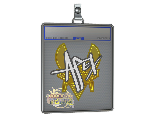 Sticker Slab apEX Champion Paris 2023