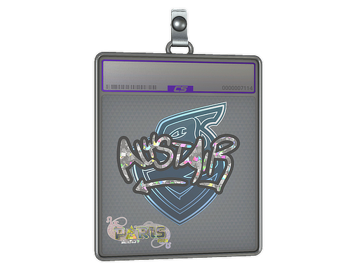 Sticker Slab aliStair Glitter Paris 2023