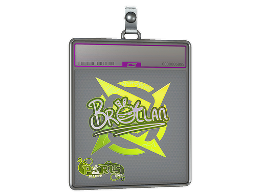 Sticker Slab Brollan Holo Paris 2023