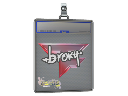 Sticker Slab broky Paris 2023