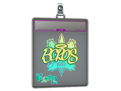 Sticker Slab BOROS Holo Paris 2023