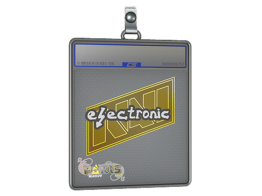Sticker Slab electronic Paris 2023