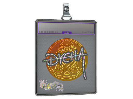 Sticker Slab Dycha Glitter Paris 2023