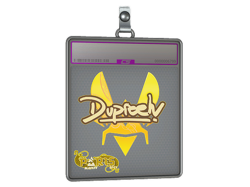 Sticker Slab dupreeh Holo Paris 2023