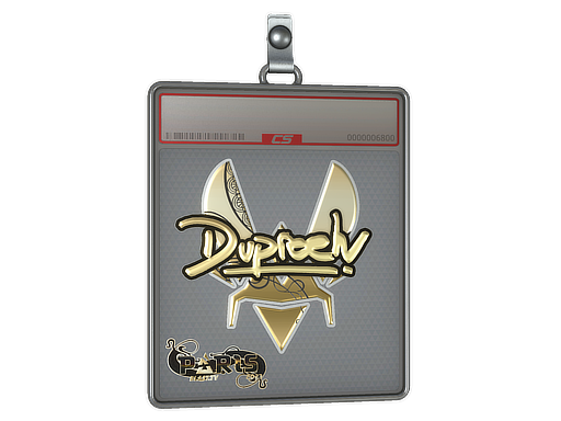 Sticker Slab dupreeh Gold Paris 2023