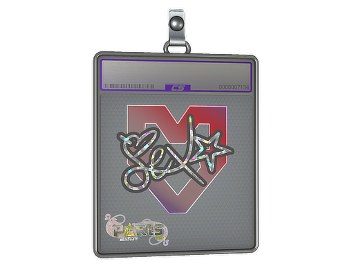 Sticker Slab dexter Glitter Paris 2023