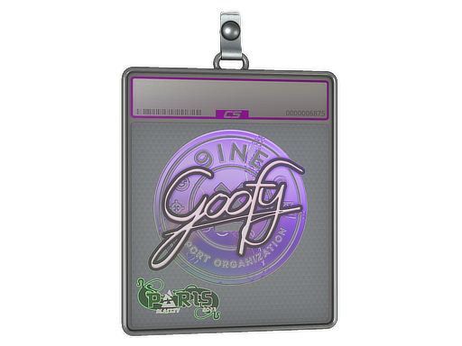 Sticker Slab Goofy Holo Paris 2023