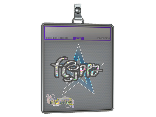 Sticker Slab floppy Glitter Paris 2023