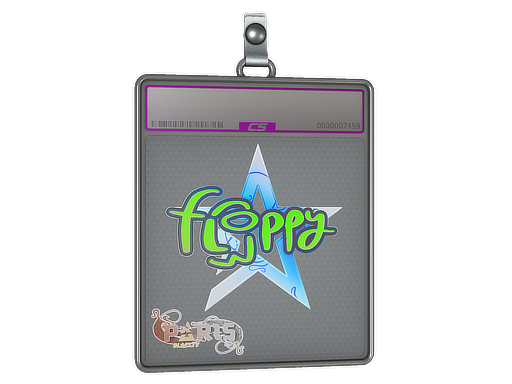Sticker Slab floppy Holo Paris 2023