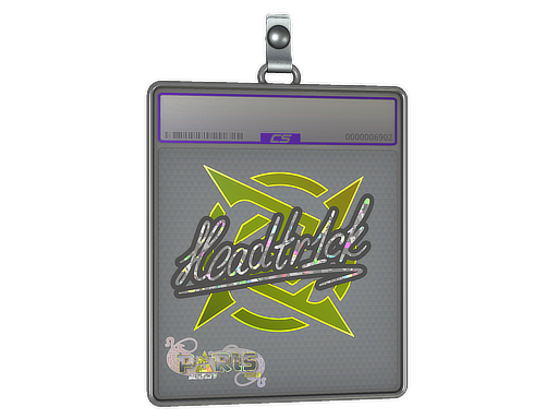 Sticker Slab headtr1ck Glitter Paris 2023