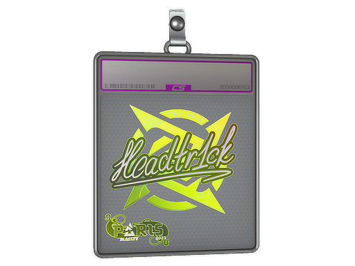 Sticker Slab headtr1ck Holo Paris 2023