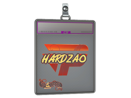 Sticker Slab hardzao Holo Paris 2023