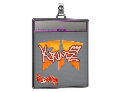 Sticker Slab KRIMZ Holo Paris 2023