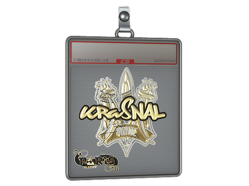 Sticker Slab kRaSnaL Gold Paris 2023