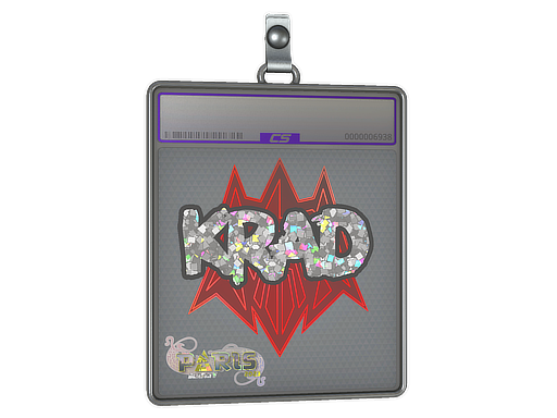 Sticker Slab Krad Glitter Paris 2023