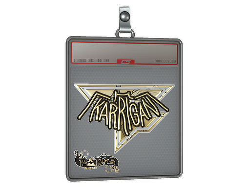 Sticker Slab karrigan Gold Paris 2023