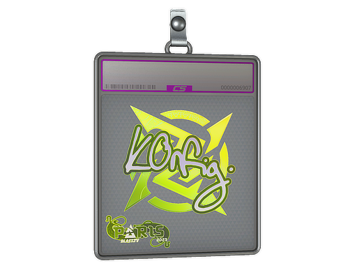 Sticker Slab k0nfig Holo Paris 2023