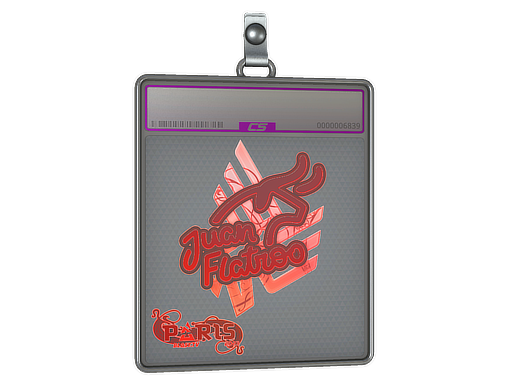 Sticker Slab juanflatroo Holo Paris 2023