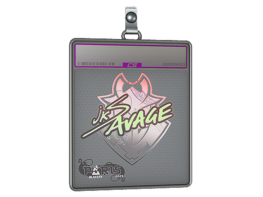 Sticker Slab jks Holo Paris 2023