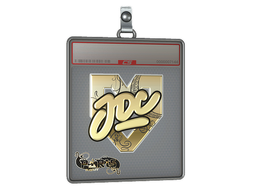 Sticker Slab JDC Gold Paris 2023