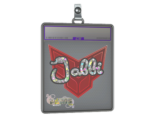 Sticker Slab jabbi Glitter Paris 2023