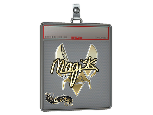 Sticker Slab Magisk Gold Paris 2023