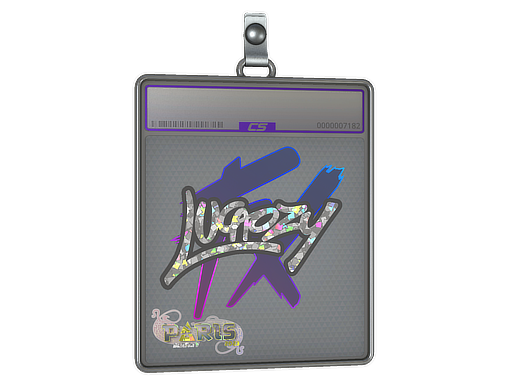 Sticker Slab Lucaozy Glitter Paris 2023