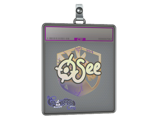 Sticker Slab oSee Holo Paris 2023