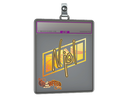 Sticker Slab npl Holo Paris 2023