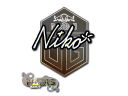 Sticker | niko (Glitter) | Paris 2023