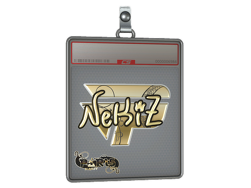 Sticker Slab NEKiZ Gold Paris 2023