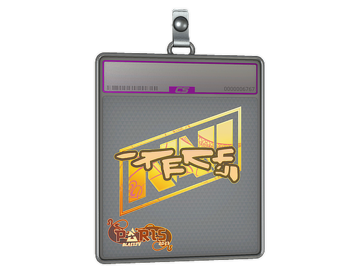 Sticker Slab Perfecto Holo Paris 2023