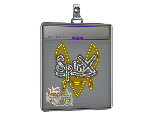 Sticker Slab Spinx Glitter, Champion Paris 2023