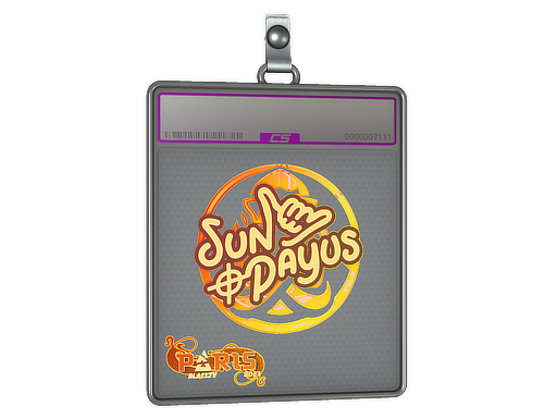 Sticker Slab SunPayus Holo Paris 2023